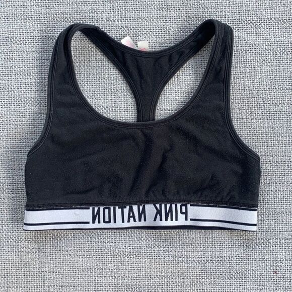 Pink Racerback Sports Bra - Picture 5 of 7